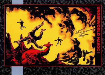 1992 SkyBox Doomsday: The Death of Superman #57 Underworld Havoc! Front