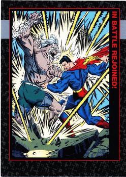 1992 SkyBox Doomsday: The Death of Superman #69 In Battle Rejoined! Front