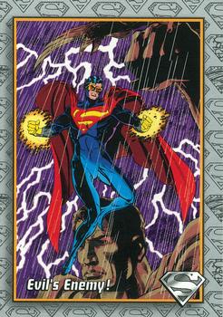 1993 SkyBox The Return of Superman #7 Evil's Enemy! Front