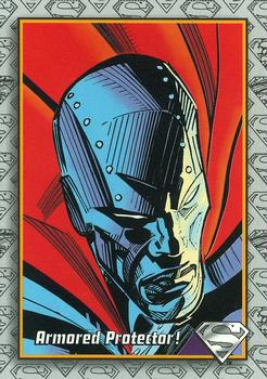 1993 SkyBox The Return of Superman #13 Armored Protector! Front