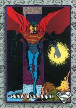 1993 SkyBox The Return of Superman #22 Hunter of the Night! Front