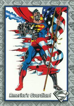 1993 SkyBox The Return of Superman #24 America's Guardian! Front