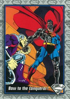 1993 SkyBox The Return of Superman #51 Bow to the Conqueror! Front