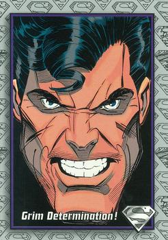 1993 SkyBox The Return of Superman #57 Grim Determination! Front