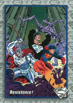1993 SkyBox The Return of Superman #70 Resistance! Front
