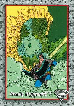 1993 SkyBox The Return of Superman #89 Deadly Kryptonite! Front