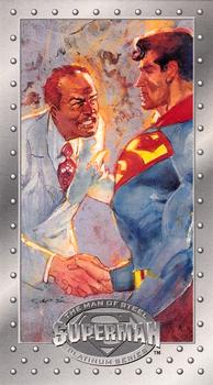 1994 SkyBox Superman: Man of Steel Platinum Series #63 Lex Luthor II Front