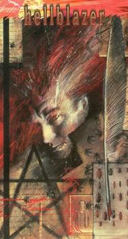 1994 Skybox DC Comics Vertigo #7 Hellblazer #1 - Dave McKean Front