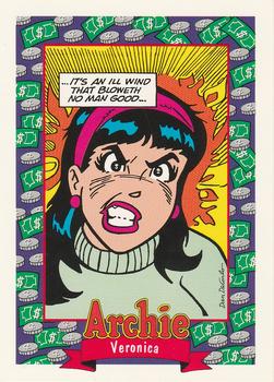 1992 SkyBox Archie #12 Flaming Fury Front