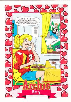 1992 SkyBox Archie #28 Yummy, Yummy! Front