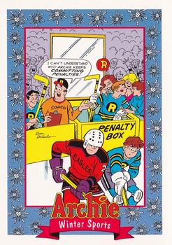 1992 SkyBox Archie #67 Hockey Schtick! Front