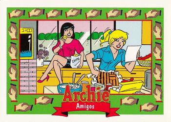 1992 SkyBox Archie #77 Cooking Something Up! Front