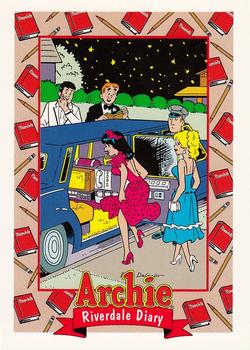 1992 SkyBox Archie #86 Limo-Ted Funds Front