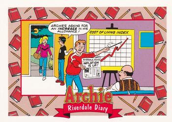 1992 SkyBox Archie #90 Money Plea Front