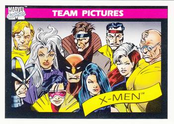 1990 Impel Marvel Universe #139 X-Men Front