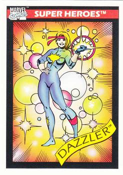 1990 Impel Marvel Universe #13 Dazzler Front