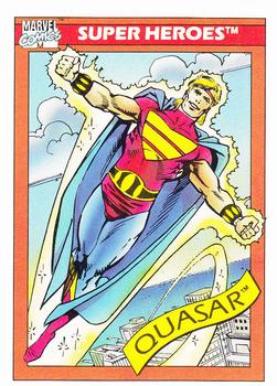 1990 Impel Marvel Universe #15 Quasar Front