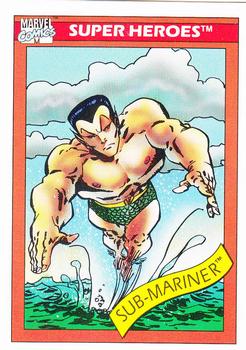 1990 Impel Marvel Universe #16 Sub-Mariner Front