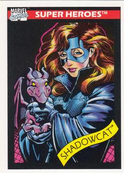 1990 Impel Marvel Universe #25 Shadowcat Front