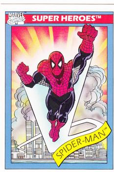1990 Impel Marvel Universe #30 Cosmic Spider-Man Front