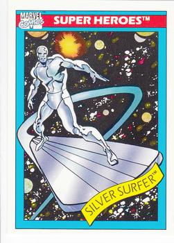 1990 Impel Marvel Universe #32 Silver Surfer Front