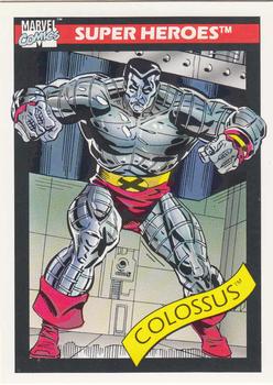 1990 Impel Marvel Universe #36 Colossus Front