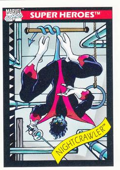 1990 Impel Marvel Universe #38 Nightcrawler Front