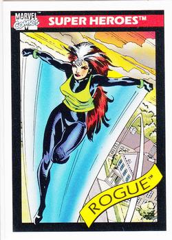 1990 Impel Marvel Universe #41 Rogue Front