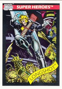 1990 Impel Marvel Universe #45 Longshot Front