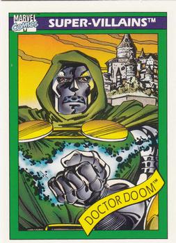 1990 Impel Marvel Universe #60 Doctor Doom Front