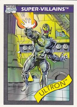 1990 Impel Marvel Universe #61 Ultron Front