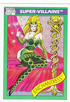 1990 Impel Marvel Universe #62 Enchantress Front