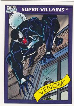 1990 Impel Marvel Universe #73 Venom Front