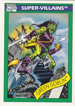 1990 Impel Marvel Universe #74 Green Goblin Front