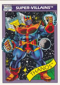 1990 Impel Marvel Universe #79 Thanos Front