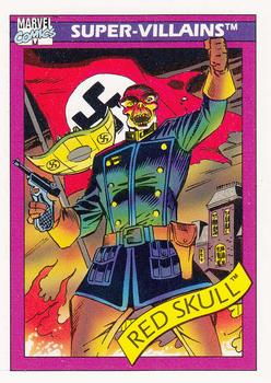 1990 Impel Marvel Universe #81 Red Skull Front