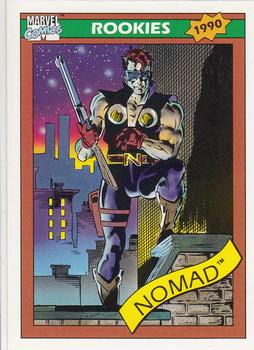 1990 Impel Marvel Universe #86 Nomad Front