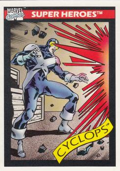 1990 Impel Marvel Universe #8 Cyclops Front