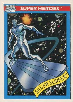 1990 Impel Marvel Universe - Promos #32 Silver Surfer Front