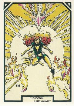 1989 Comic Images Marvel Comics Arthur Adams #2 Phoenix Front