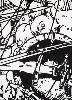 1989 Comic Images Marvel Comics Arthur Adams #6 Fantastic Four Back