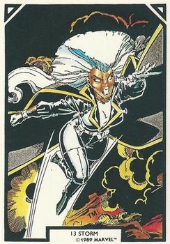 1989 Comic Images Marvel Comics Arthur Adams #13 Storm Front