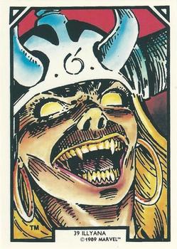 1989 Comic Images Marvel Comics Arthur Adams #39 Illyana Front