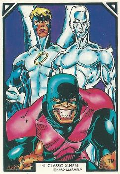 1989 Comic Images Marvel Comics Arthur Adams #41 Classic X-Men Front