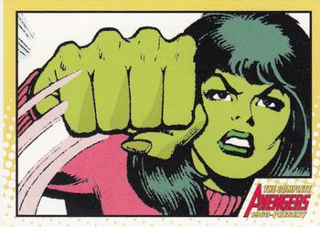 2006 Rittenhouse The Complete Avengers 1963-Present #37 As chairperson of the Avengers, The Wasp was Front