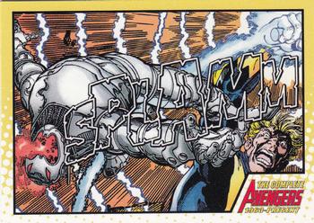 2006 Rittenhouse The Complete Avengers 1963-Present #64 Ultron destroyed the natikon of Slorenia and Front