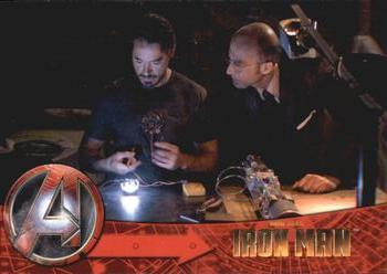 2012 Upper Deck Avengers Assemble #1 Iron Man Front