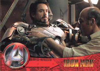 2012 Upper Deck Avengers Assemble #2 Iron Man Front