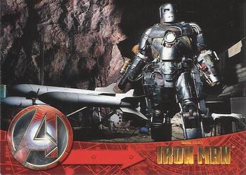 2012 Upper Deck Avengers Assemble #3 Iron Man Front
