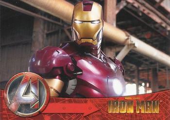 2012 Upper Deck Avengers Assemble #13 Iron Man Front